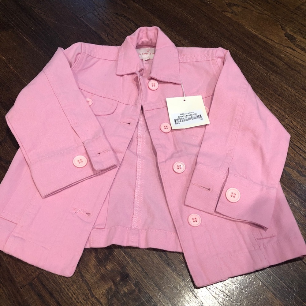 Paula cahen canvas parka size 2 NWT 💞💗